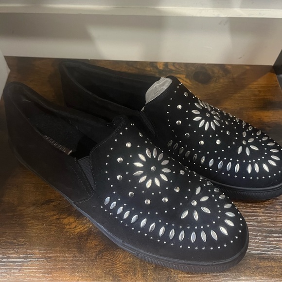 NWOT Studded Loafers - Picture 3 of 4